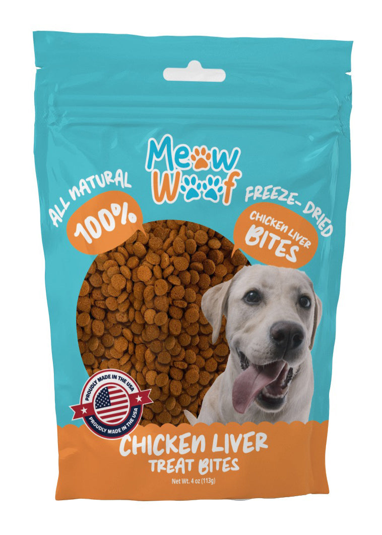 Chicken Liver Treat Bites – 4 oz